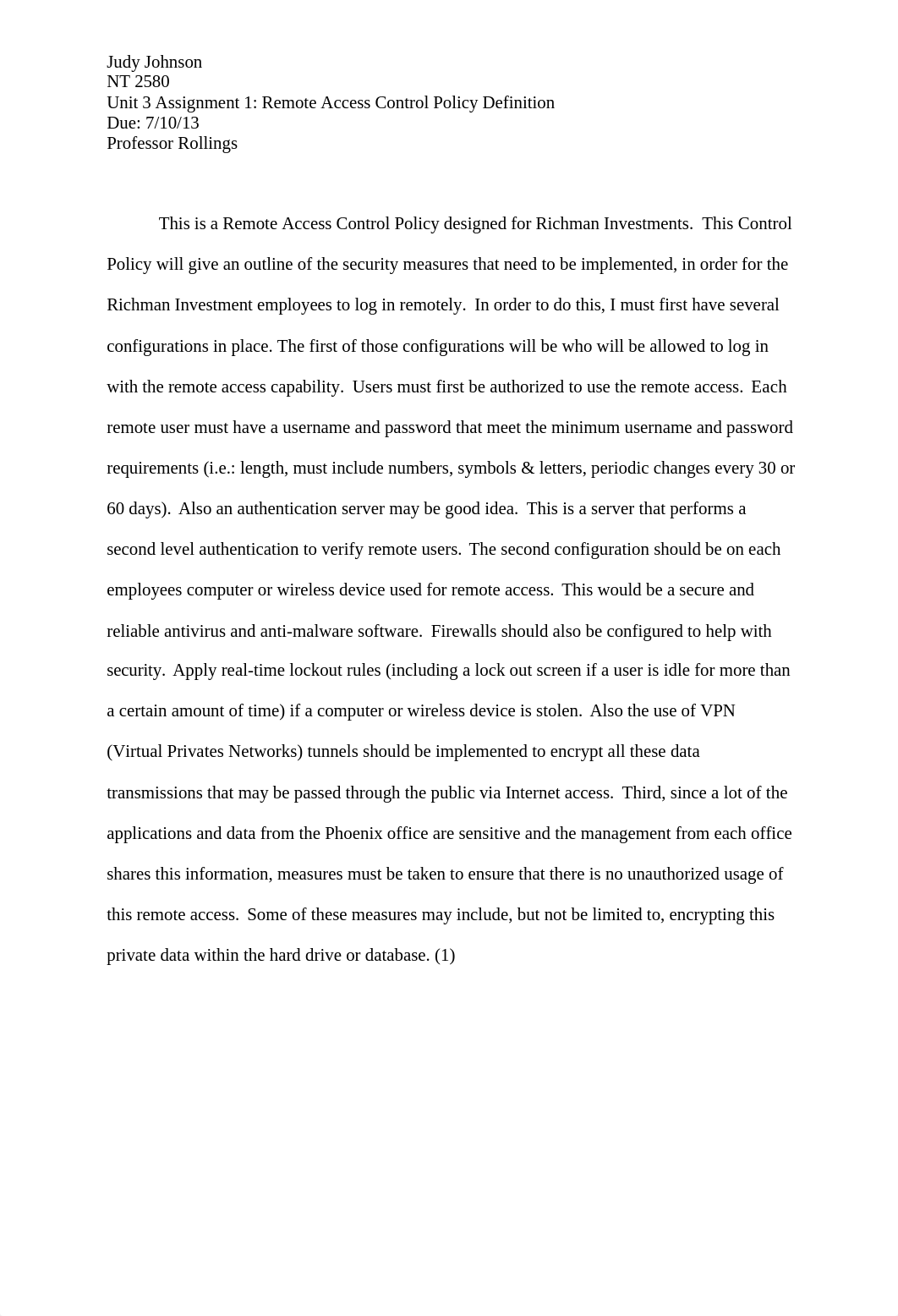 J.Johnson NT 2580- Unit 3 Assignment 1_d6i1260dl1s_page1