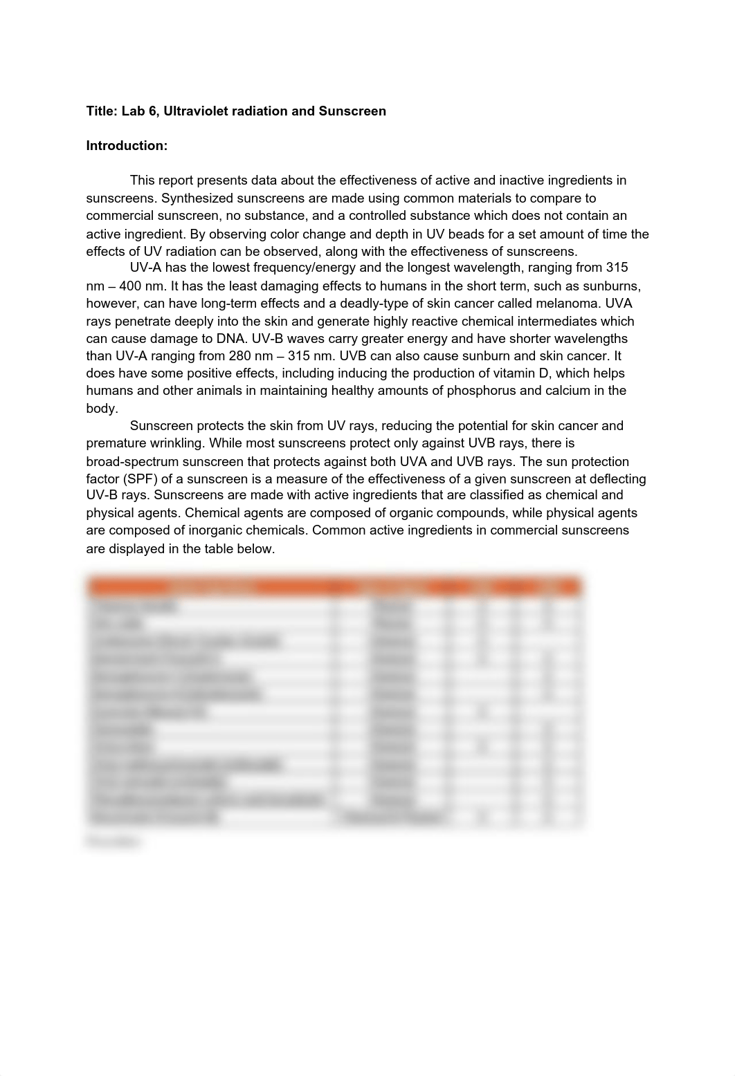 Lab 6, Ultraviolet radiation and Sunscreen (1).pdf_d6i4rq1hfuv_page1