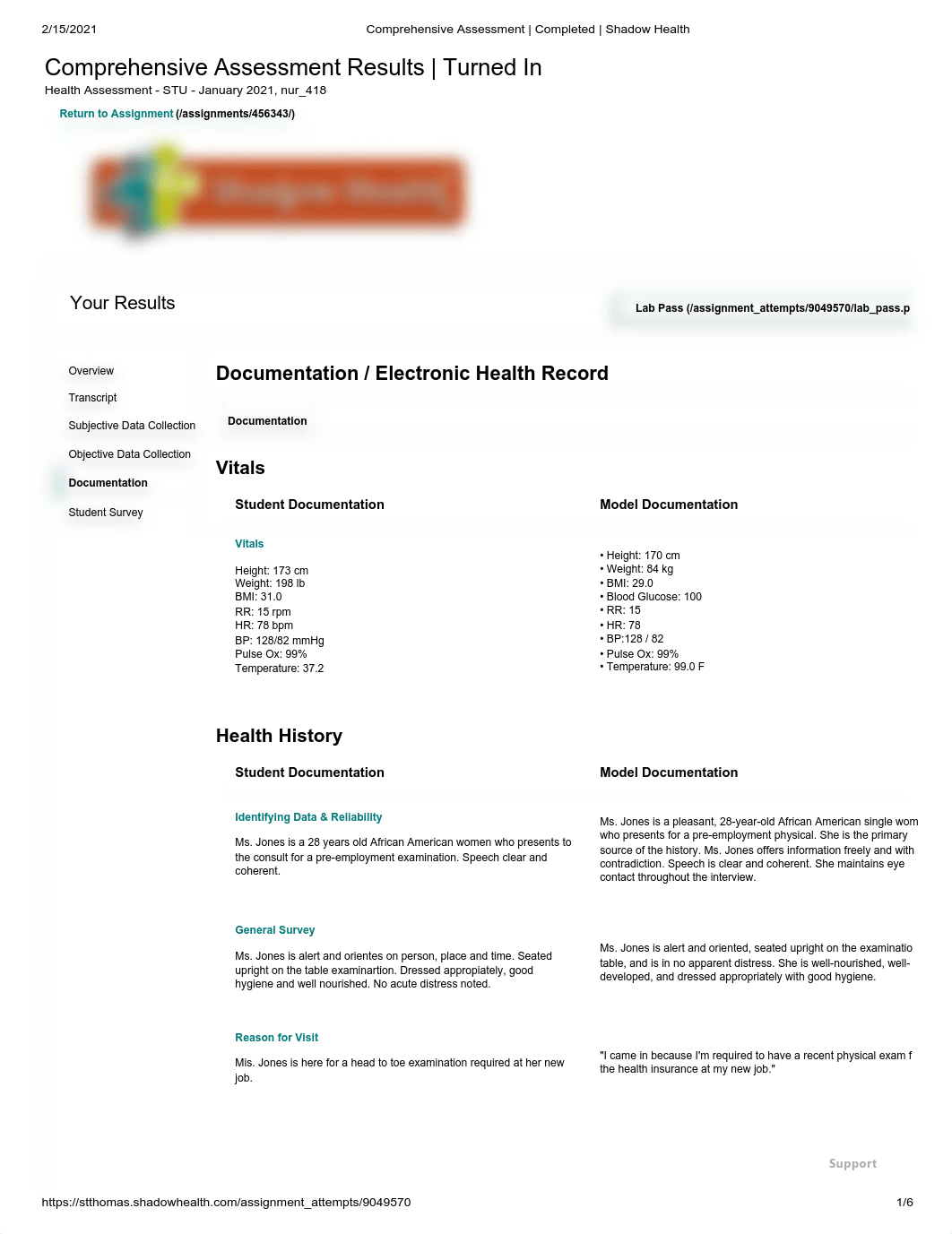 Comprehensive Assessment _ Completed _ Shadow Health documentation.pdf_d6ignzf8lrg_page1