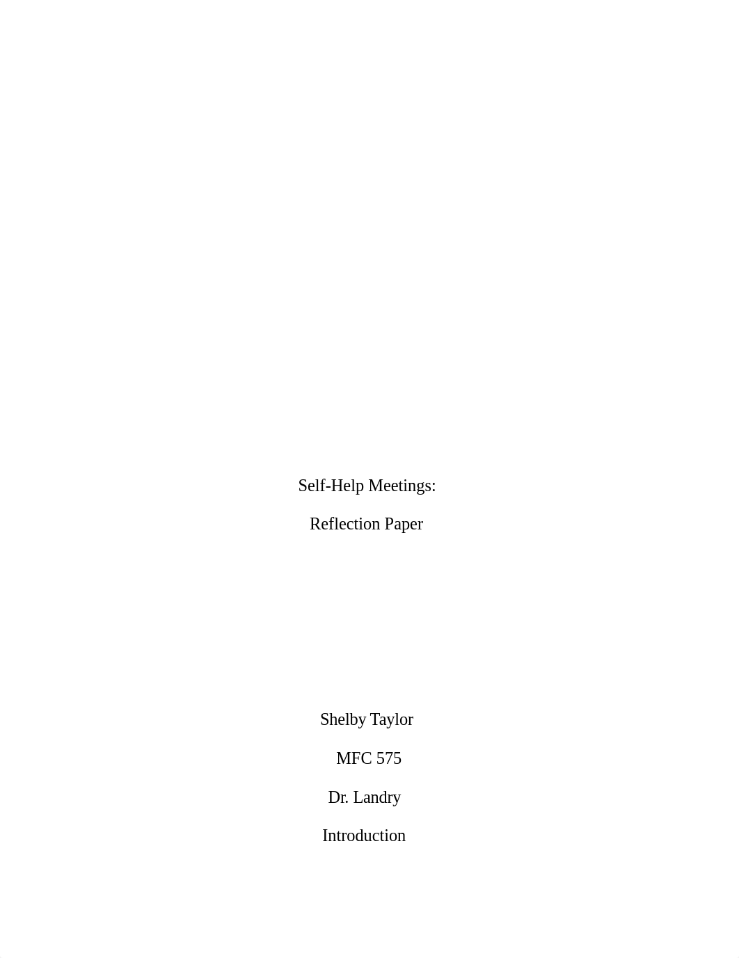 Self-Help Meetings_ Reflection Paper.docx_d6iinw8ypi8_page1