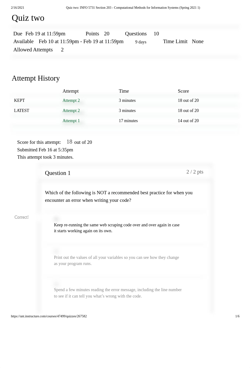 Quiz two INFO 5731.pdf_d6ilxa7s0ku_page1