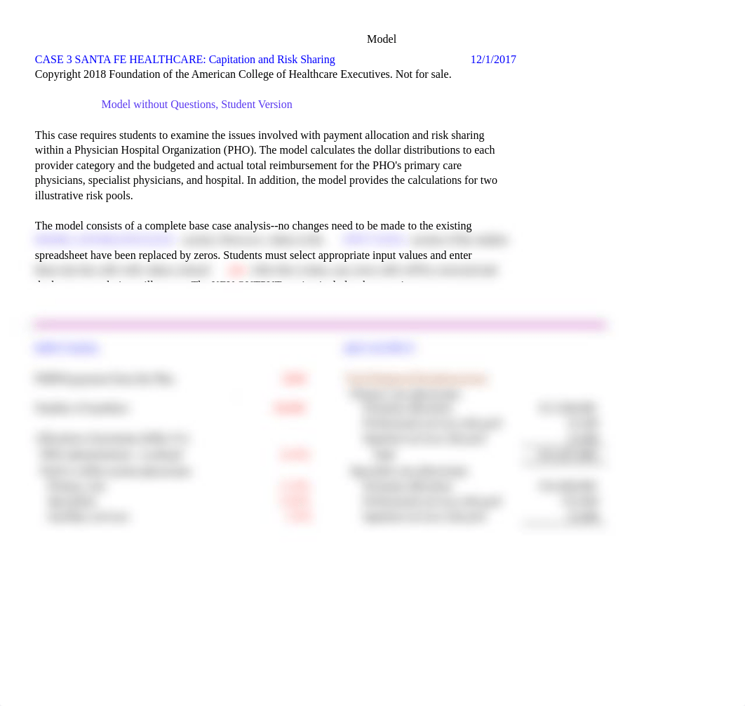 Copy of Case 03 Santa Fe Healthcare - Student - 6th Edition.xlsx_d6io8my9hno_page1