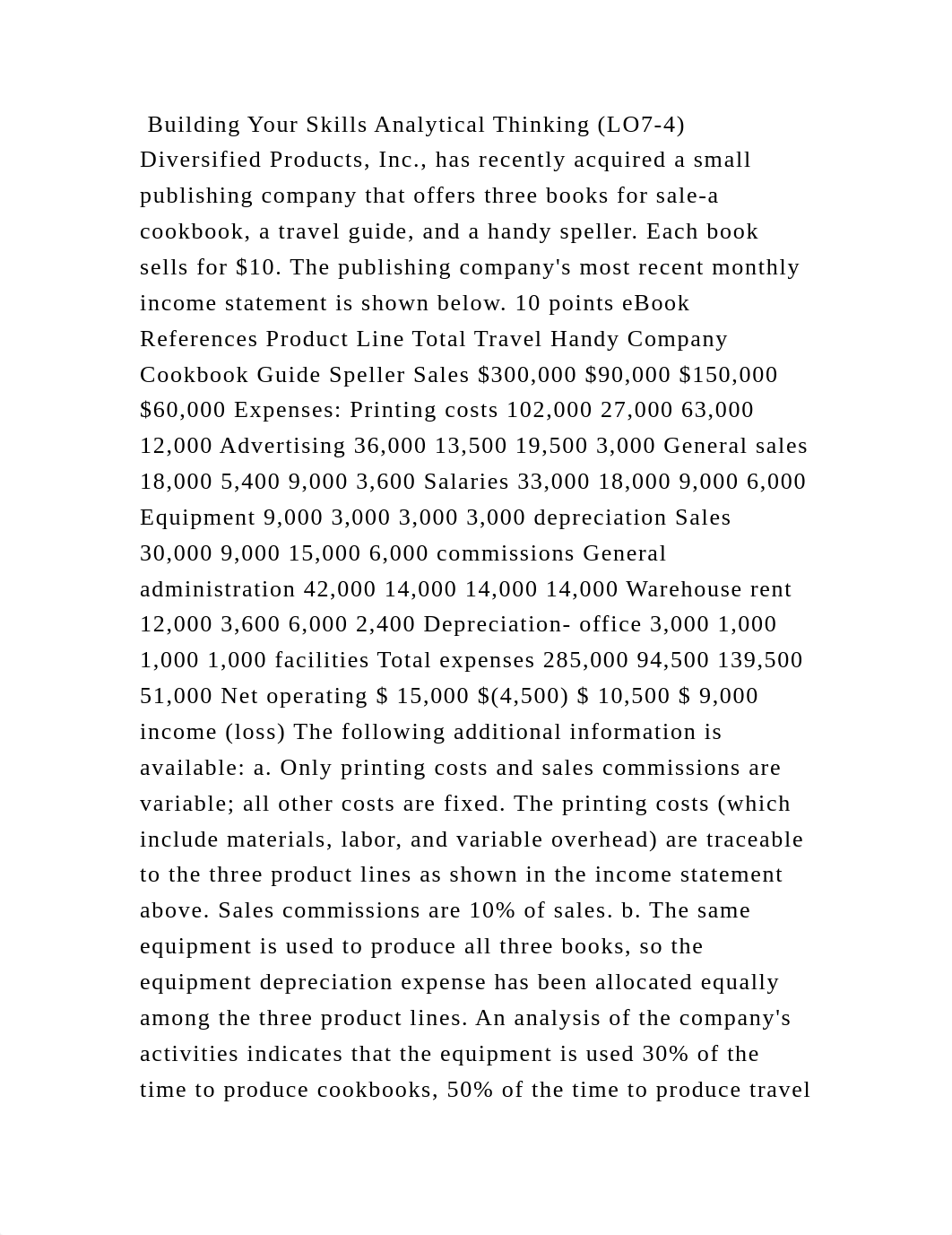 Building Your Skills Analytical Thinking (LO7-4) Diversified Products.docx_d6ir4wwxinw_page2