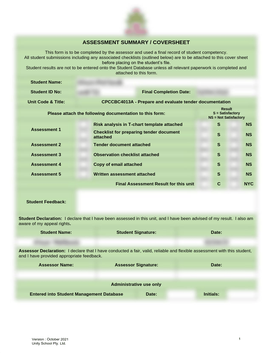 CPCCBC4013A (written answer).pdf_d6irx5lmfdz_page1