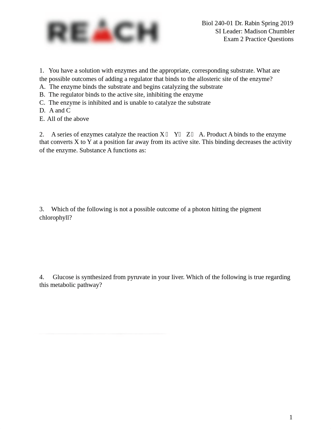 Biol 240 Exam 2 Practice Questions.docx_d6irxhee9lz_page1