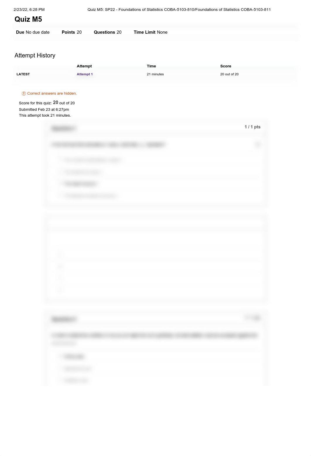 Quiz M5_ SP22 - Foundations of Statistics COBA-5103-810_Foundations of Statistics COBA-5103-811.pdf_d6j1wjko76k_page1