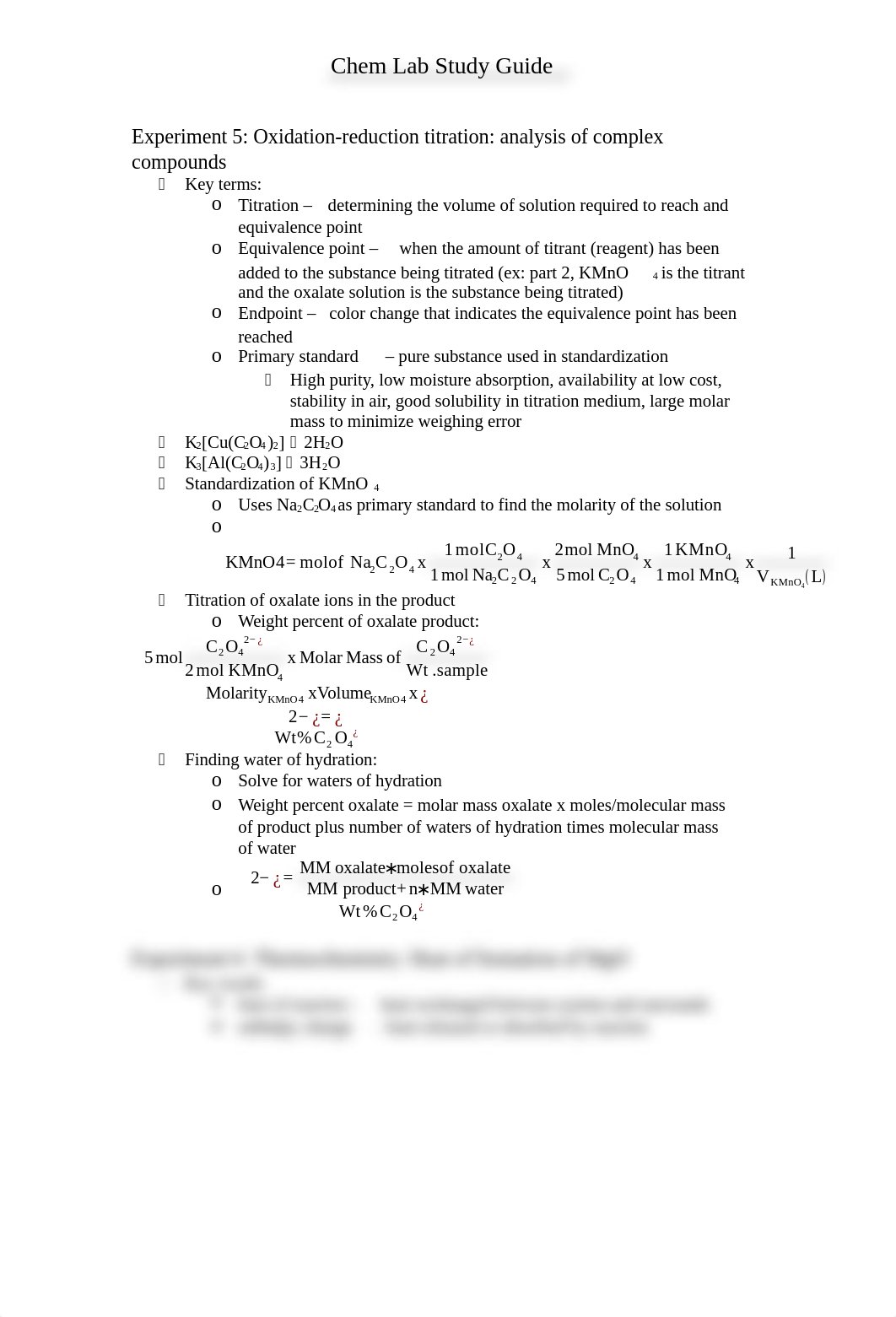 Study Guide for Chem Lab Exam 2_d6j46vgrosv_page1