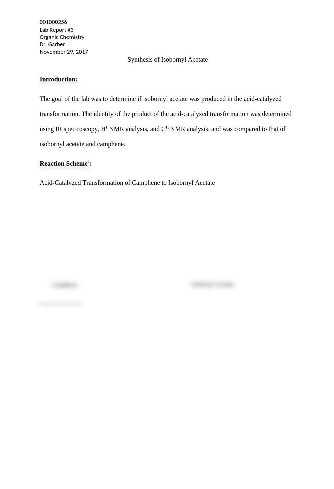 Synthesis of Isobornyl Acetate.docx_d6j8sv59lq2_page1