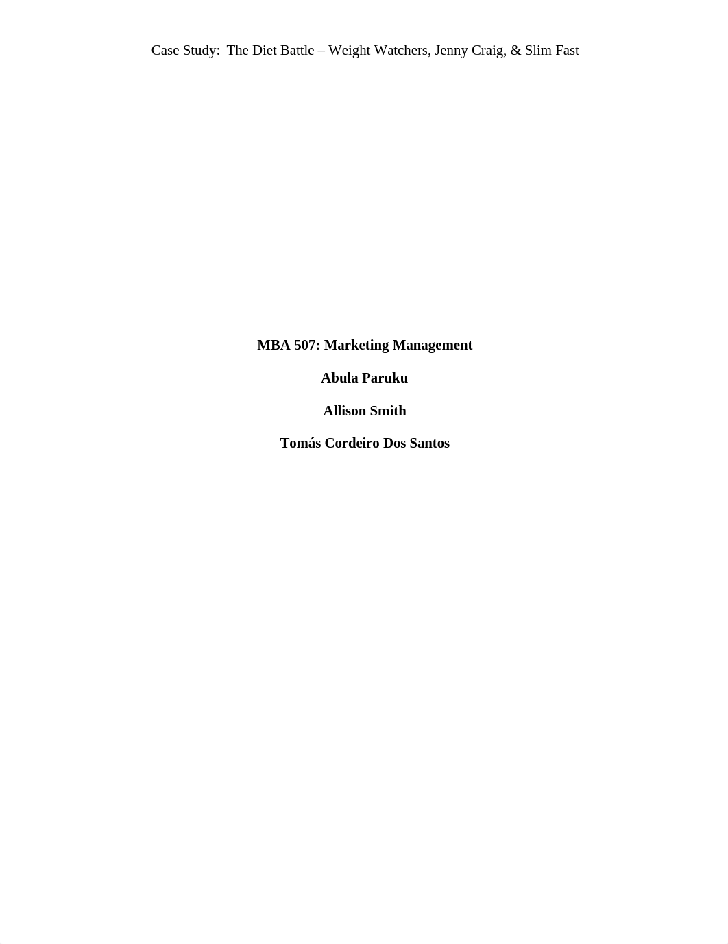 Marketing Case Study The Diet Battle.docx_d6jb1bcqajk_page1