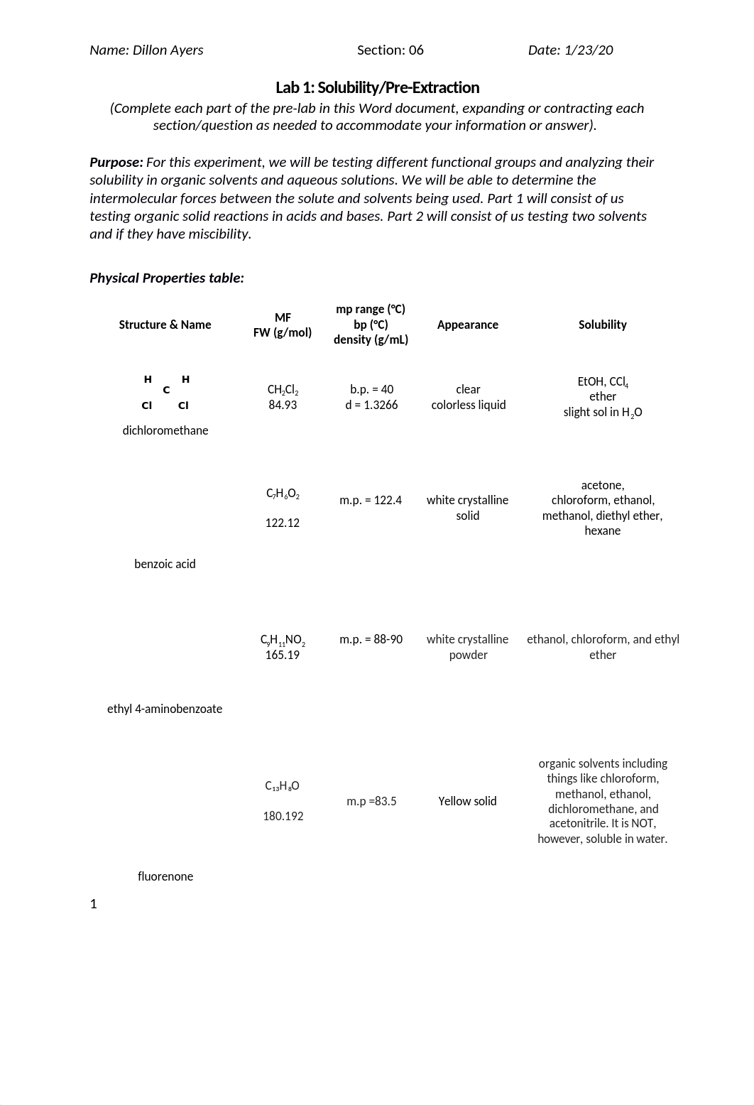 Lab 1 Solubility Pre-lab S20 ochem.docx_d6jfa05na14_page1