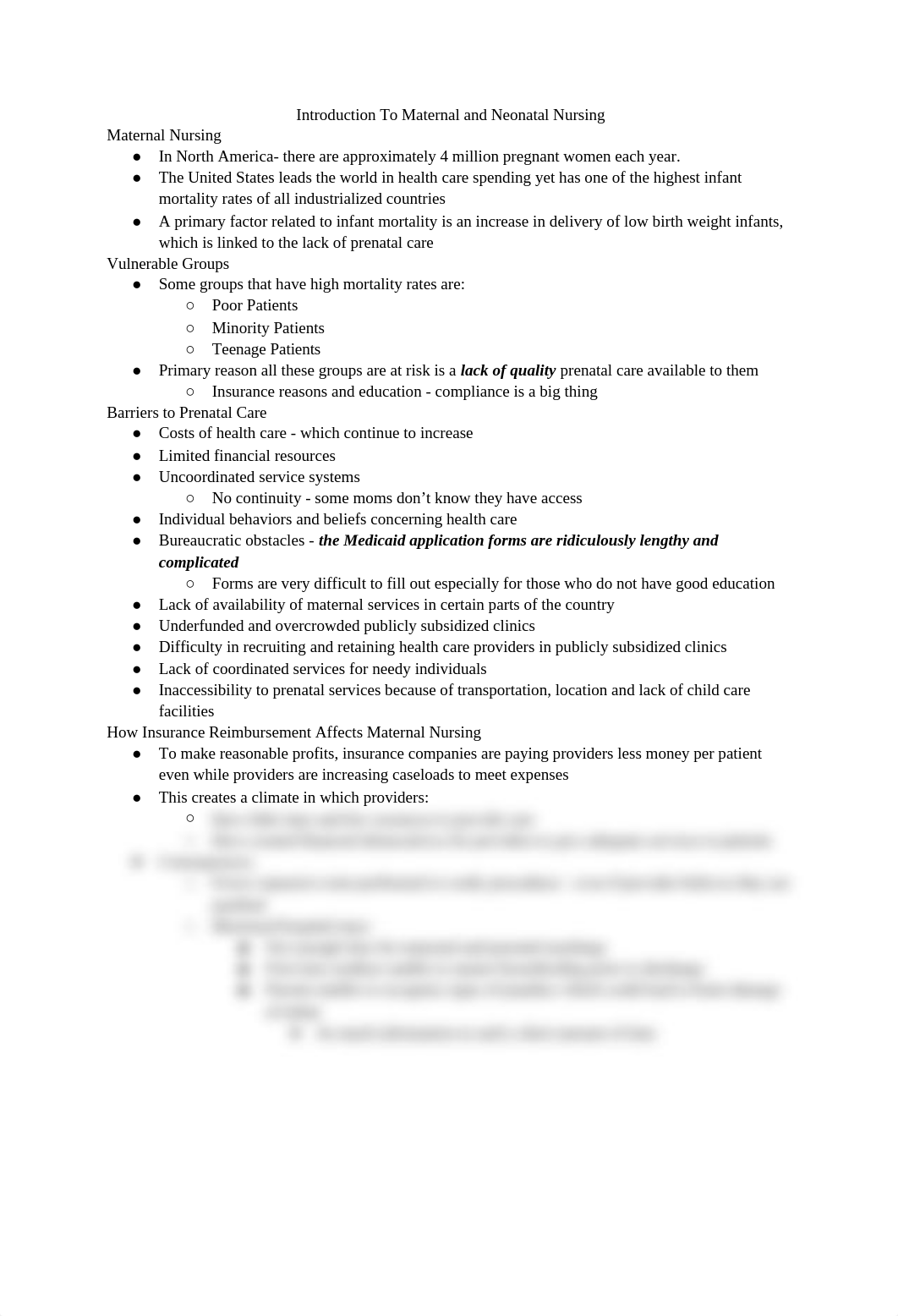 N317 Introduction To Maternal and Neonatal Nursing.docx_d6jfg7ldkvl_page1