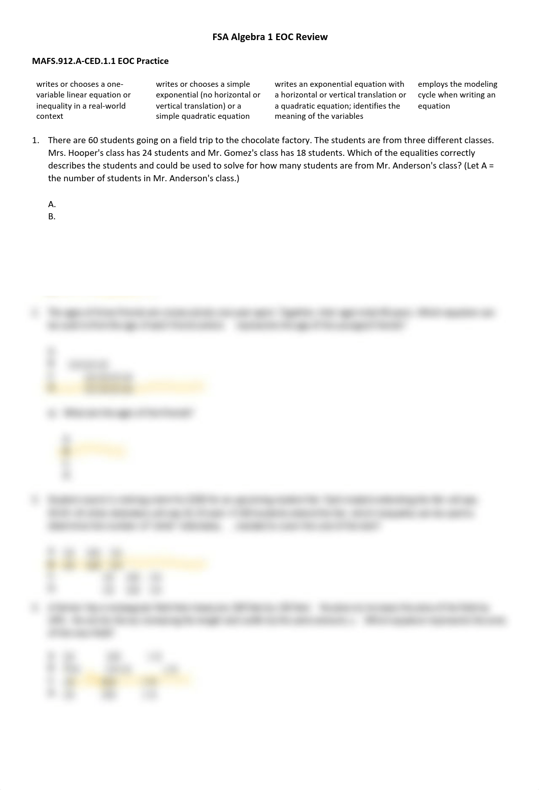 2017 MAFS A1 EOC Review Algebra and Modeling - Student Packet (1).pdf_d6jhzbvbfu3_page5