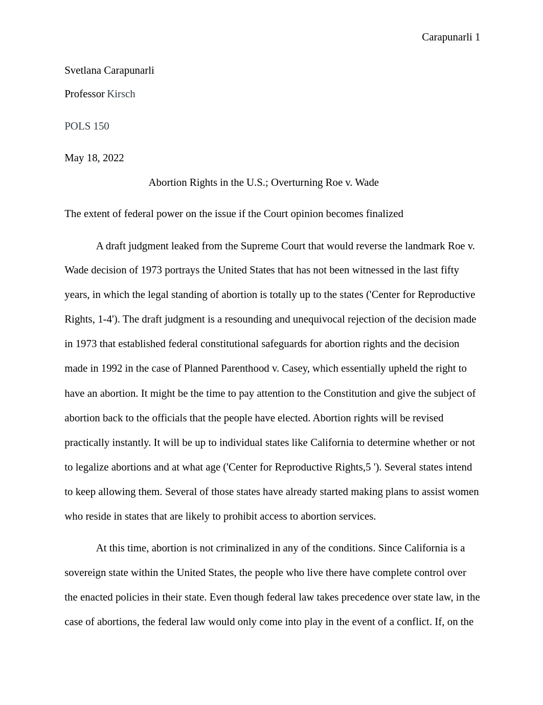 Abortion Rights in the U.S._ Overturning Roe v. Wade.docx_d6jiwnlk96l_page1