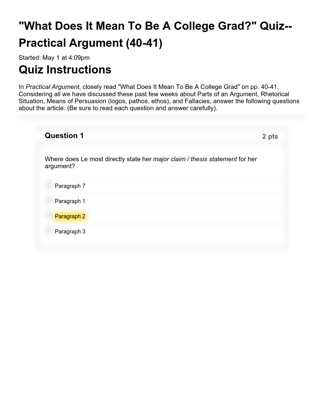 Quiz_ _What Does It Mean To Be A College Grad__ Quiz--Practical Argument (40-41)1.pdf_d6jmocva13j_page1