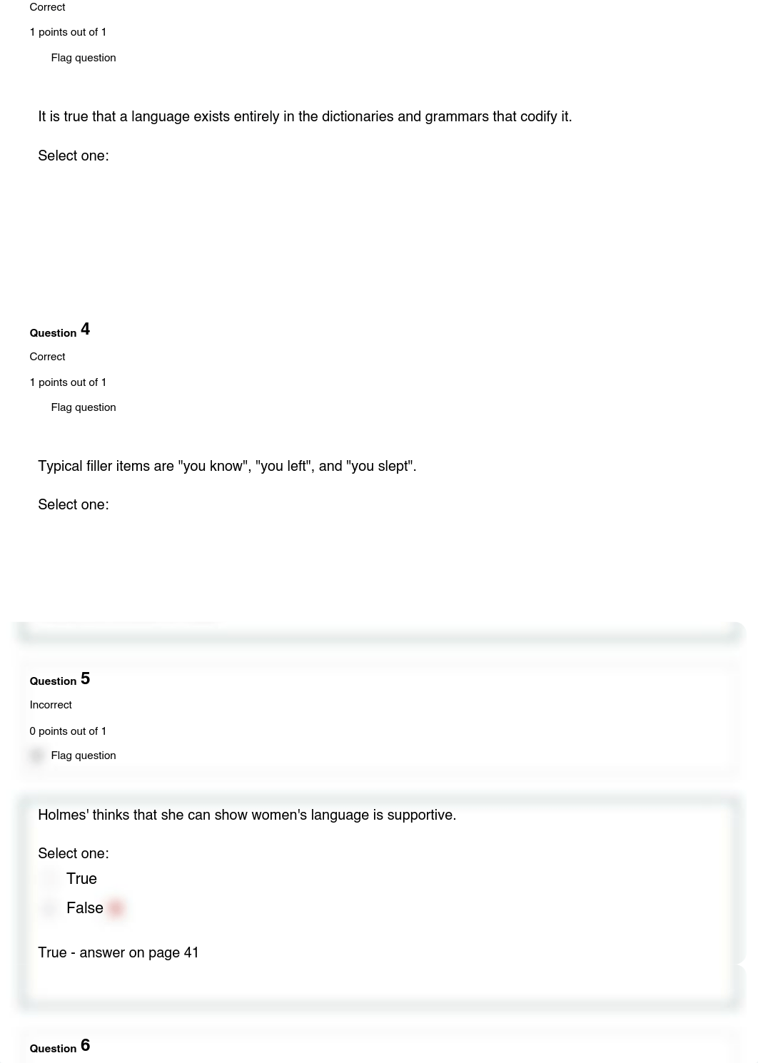 QUIZ CHAPTER THREE - Women's Language & Man-made Language2_d6jn1hkzl0v_page2