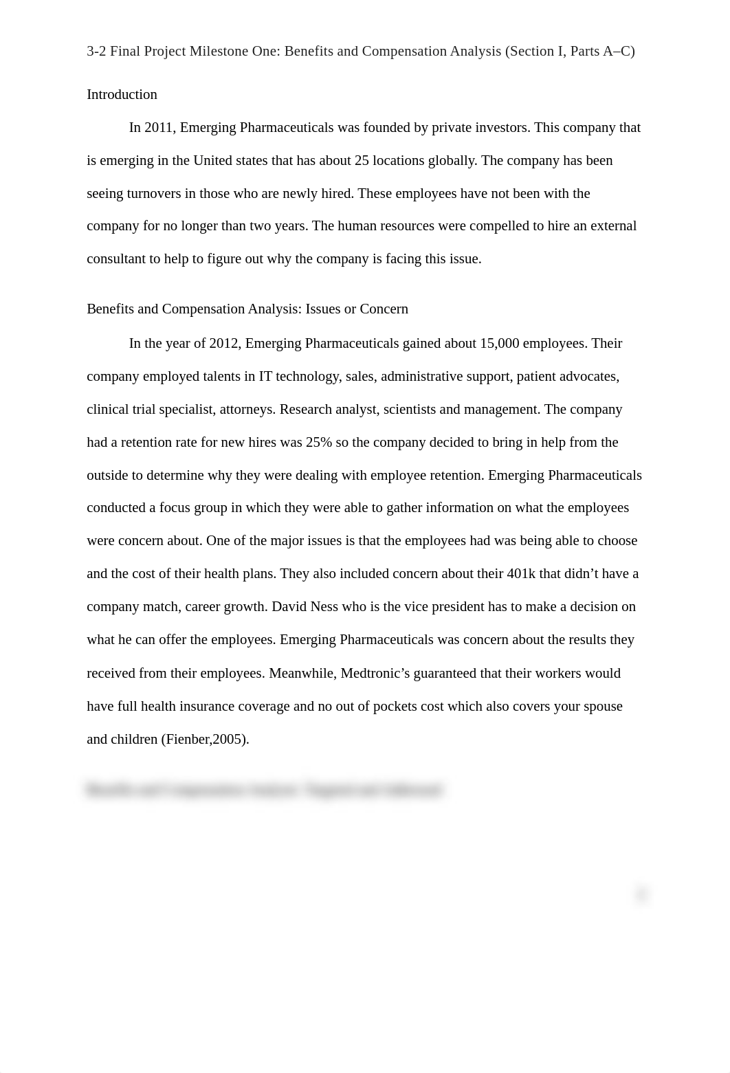 3-2 Final Project Milestone One- Benefits and Compensation Analysis (Section I, Parts A-C).docx_d6jz3e2b7ct_page2