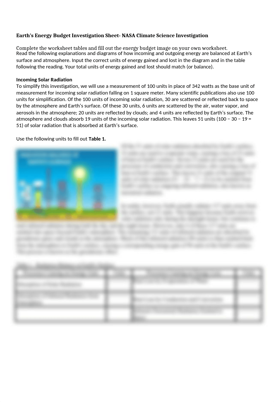 Earth's Energy Budget Investigation Sheet.docx_d6k117qq5mp_page1