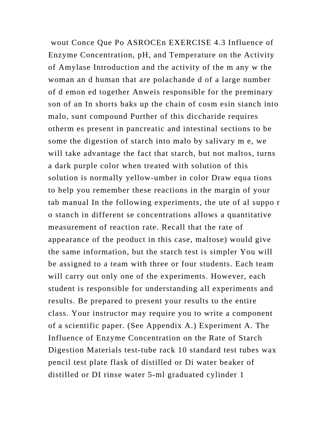 wout Conce Que Po ASROCEn EXERCISE 4.3 Influence of Enzyme Concentrat.docx_d6kgibnh6dm_page2