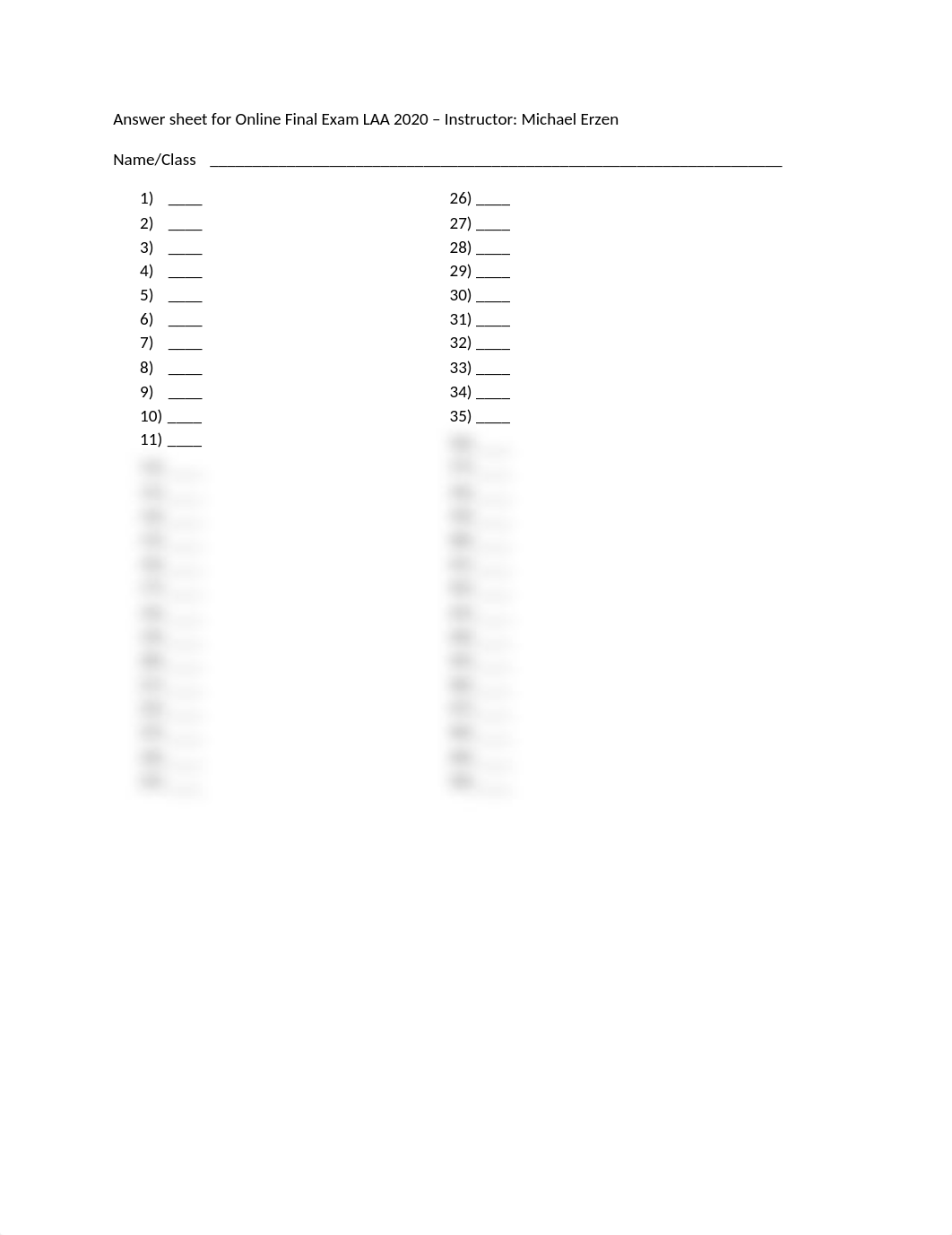 Answer sheet for Online LAA Final Exam.docx_d6kibspa7mh_page1