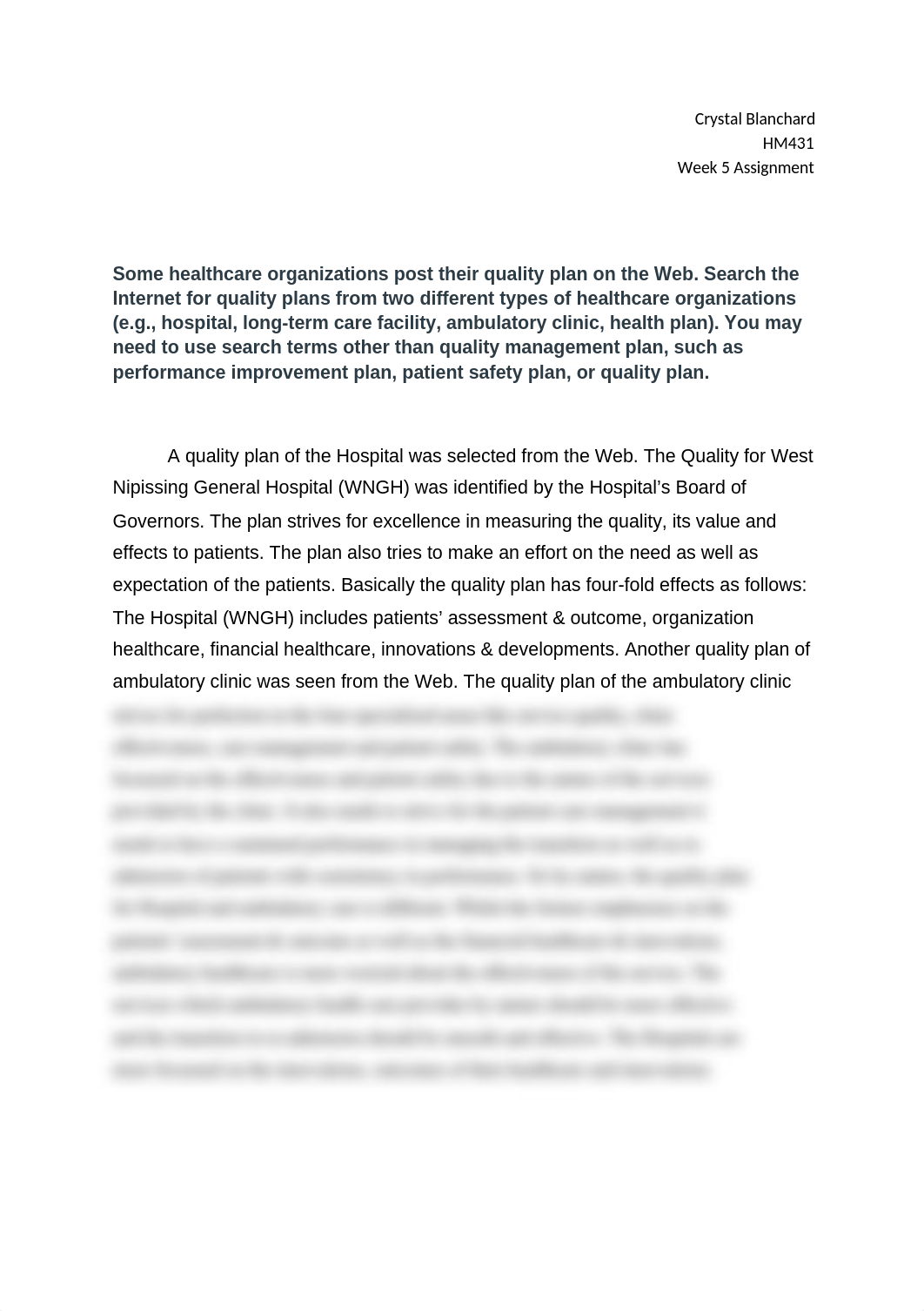 HM431 Week 5 Assignment.docx_d6krgntkme6_page1