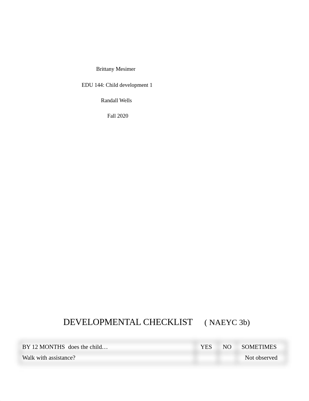 144 -Infant Observation Practice Assignment Format completed brittany mesimer.docx_d6kxk65c3ys_page1