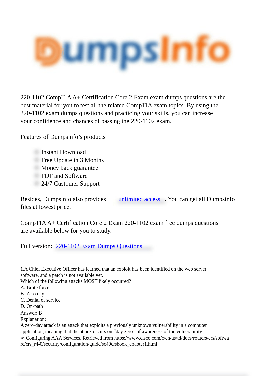 Dumpsinfo CompTIA A+ 220-1102 Core 2 Dumps.pdf_d6l1fxkigyg_page1