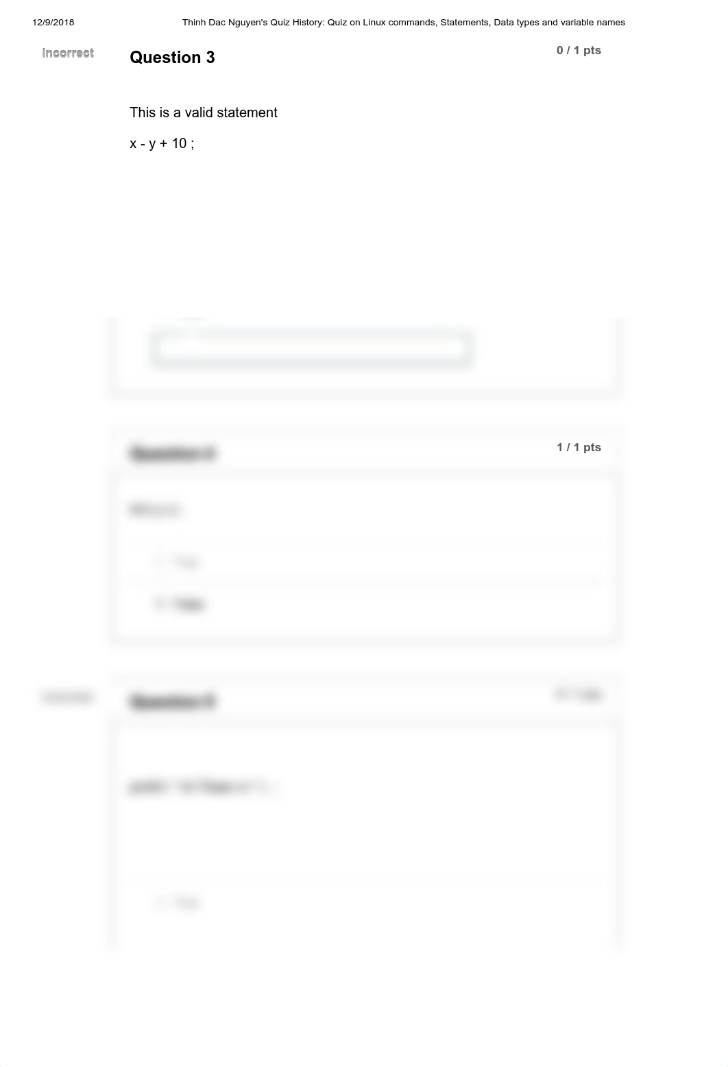 Thinh Dac Nguyen's Quiz History_ Quiz on Linux commands, Statements, Data types and variable names.p_d6l28yaztii_page2