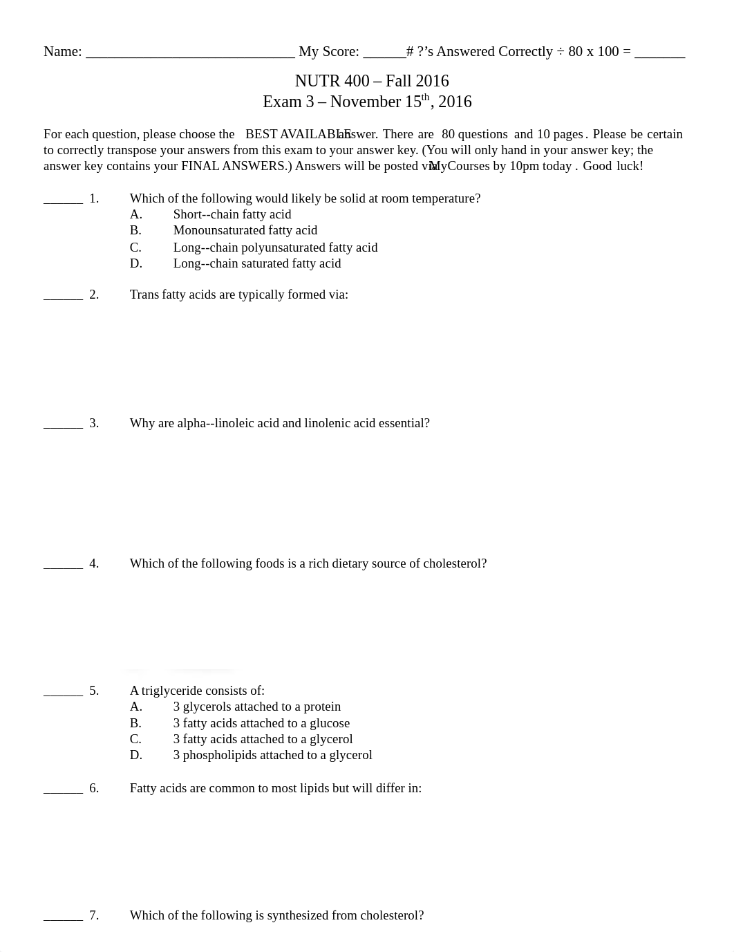 Exam 3 - Fall 2016 NUTR 400.pdf_d6l8gjfs9bx_page1