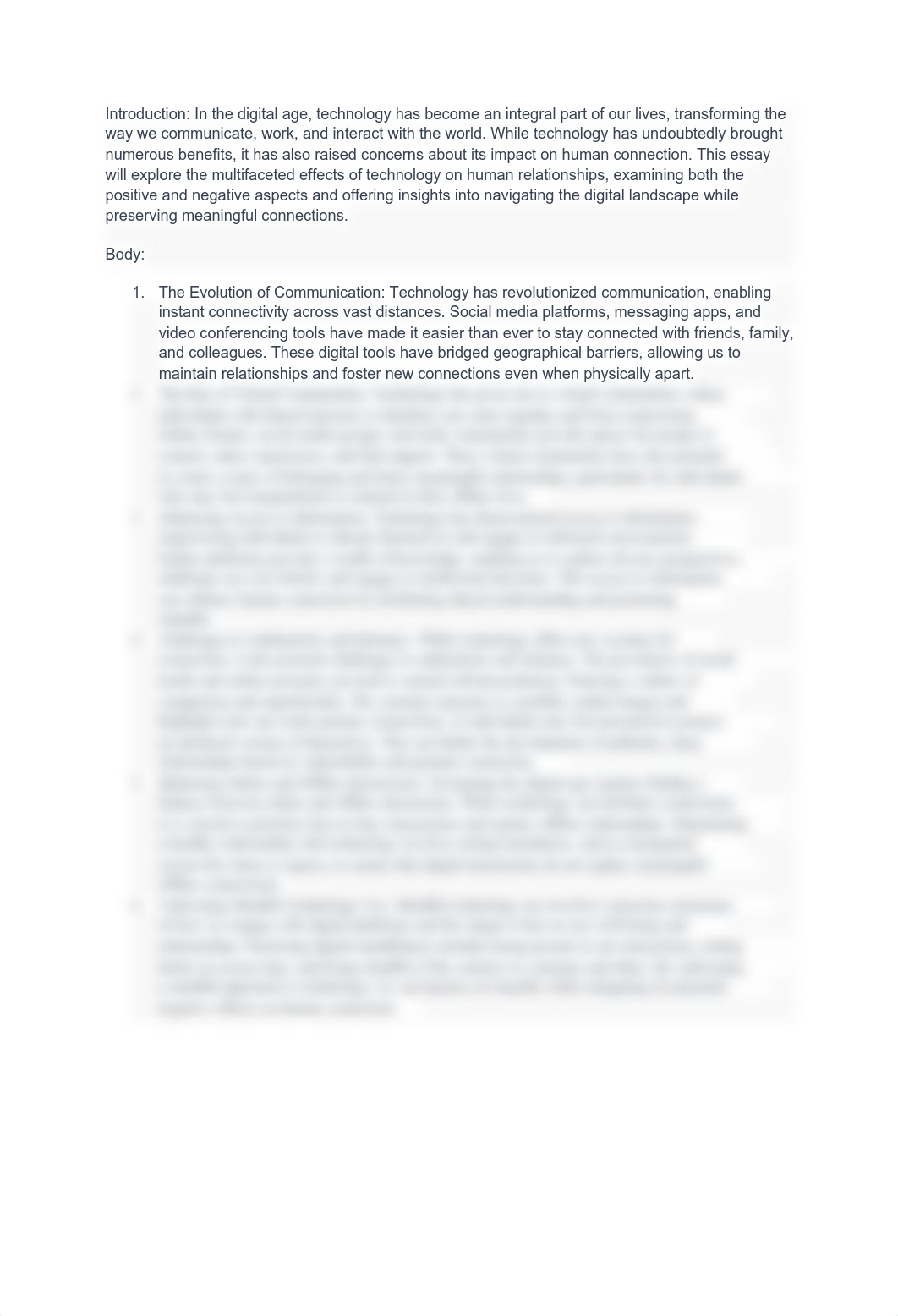 The Impact of Technology on Human Connection_ Navigating the Digital Age.pdf_d6lqve89gfg_page1