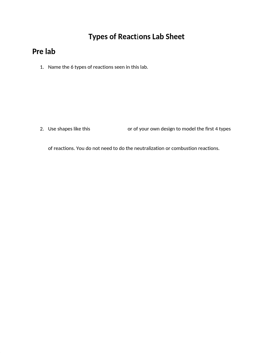 Types of Reactions Worksheet.docx_d6m2itryn7w_page1