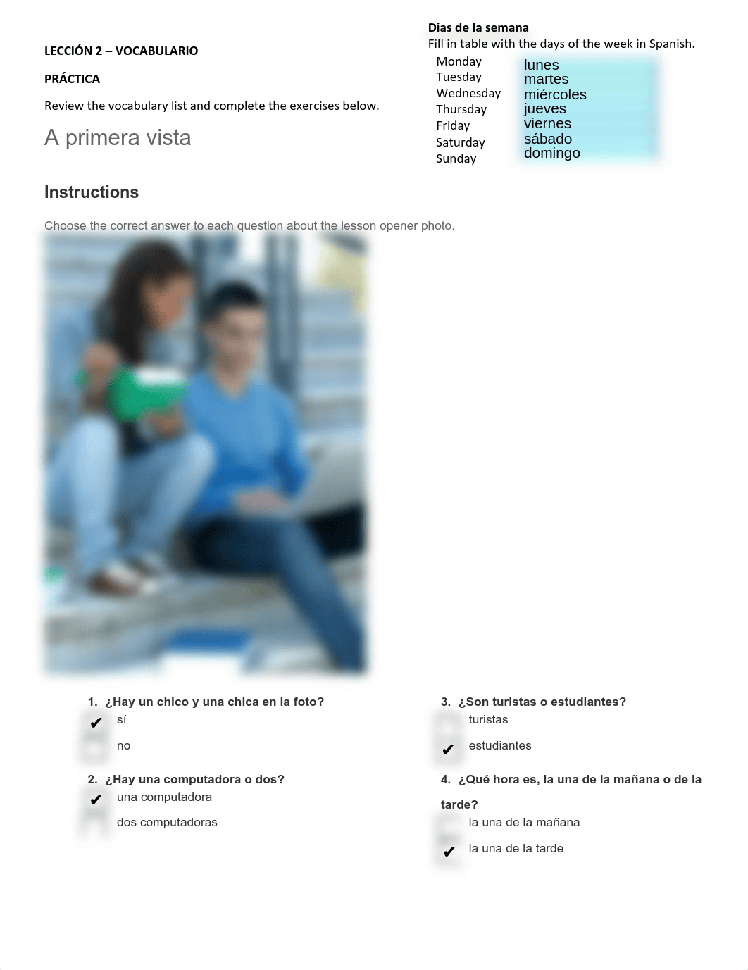 Leccion 2 - Vocabulario - Tarea - Fillable.pdf_d6mfpro5ibq_page1