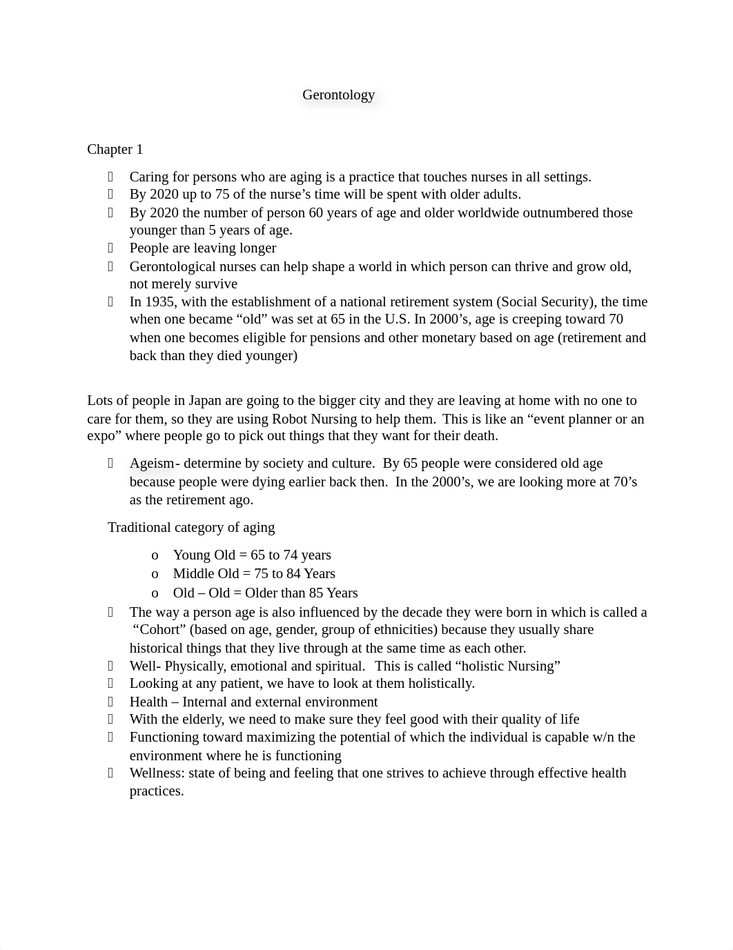 Gerontology - chapter 1,2 , 3 & 20.docx_d6mwvgrlhru_page1