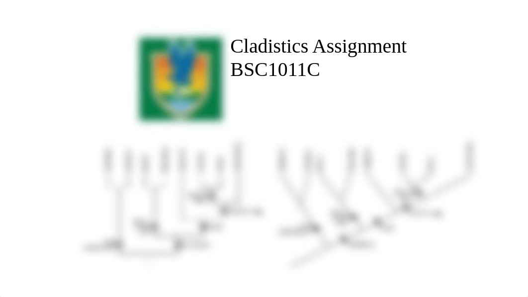 Cladistics Assignment (1).pdf_d6n1etby3ho_page1