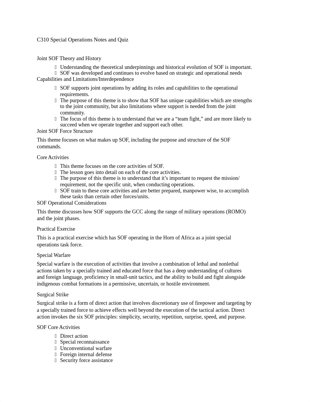 C310 Special Operations Notes and Quiz.docx_d6n8e7qi7nz_page1