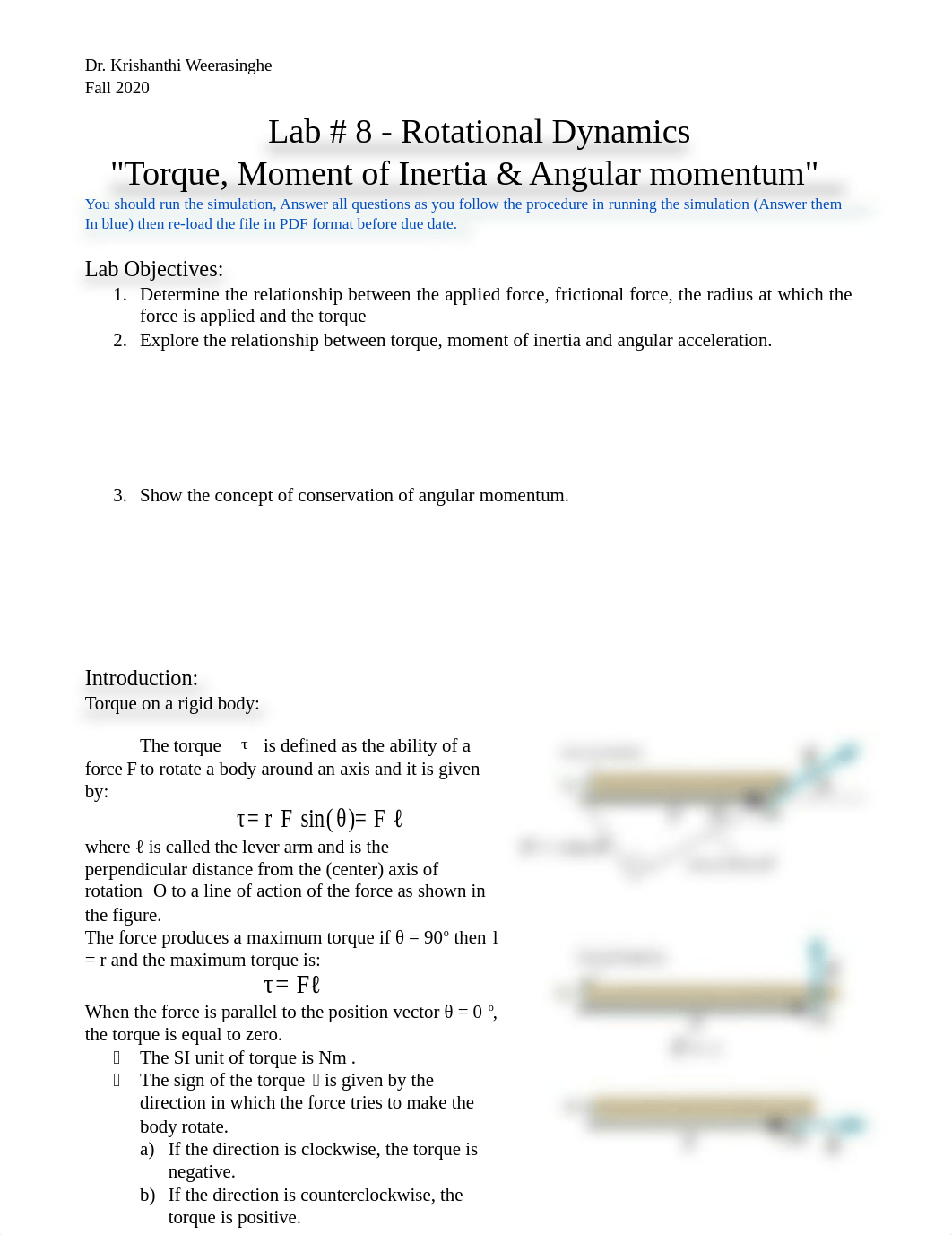 Torque, Moment of Inertia & Angular momentum Lab-KCW-Student.docx_d6n9h1skyy0_page1