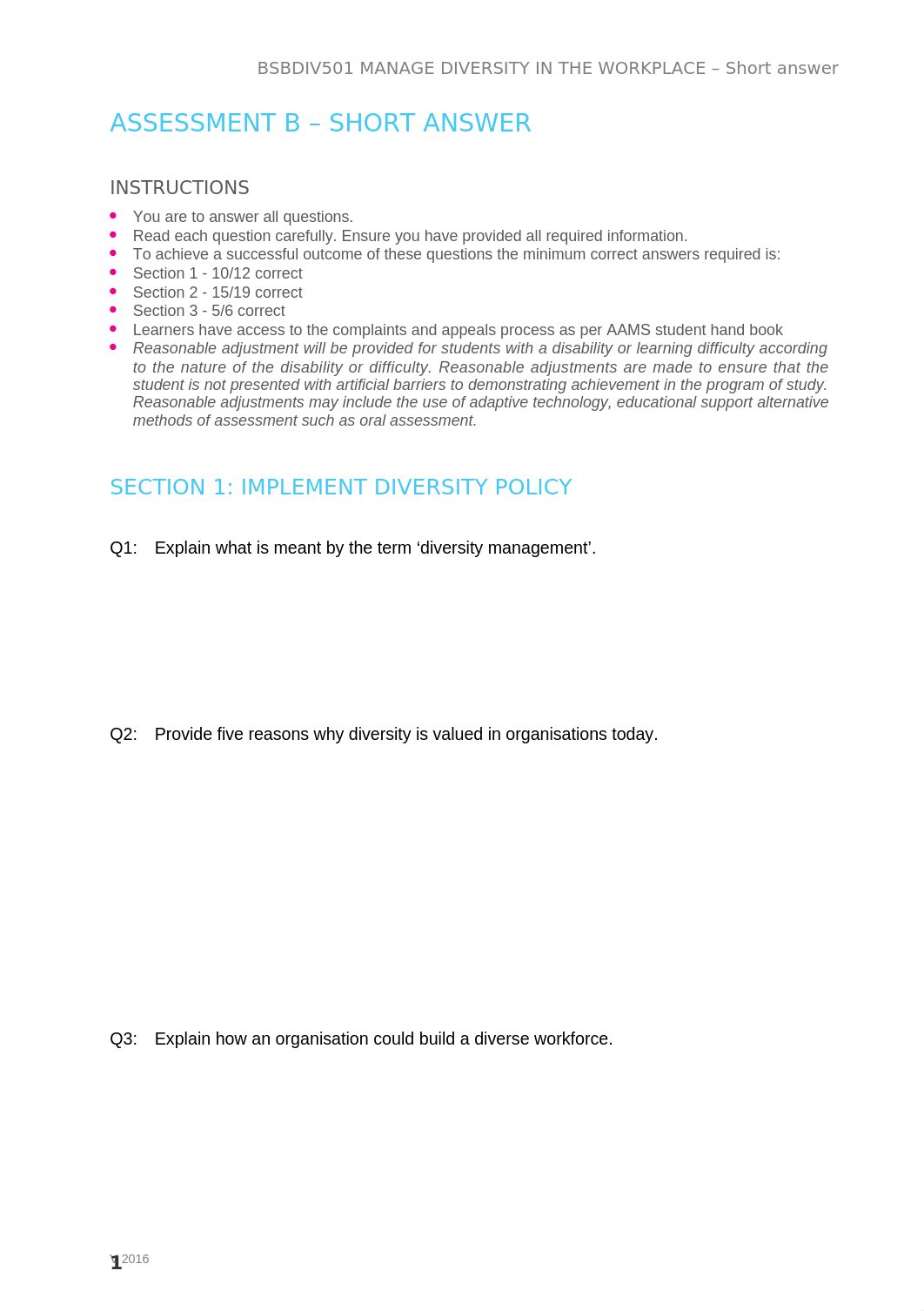 BSBDIV501_Assessment B_Short answer_V1-0.docx_d6naputx0ql_page1