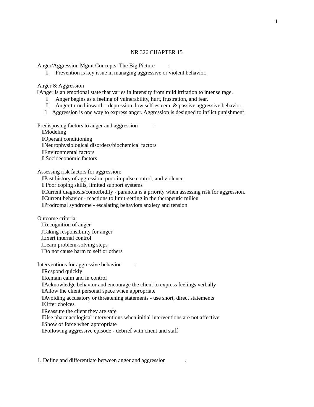 NR 326 CHAPTER 15 Notes.docx_d6ngdtyuw6n_page1