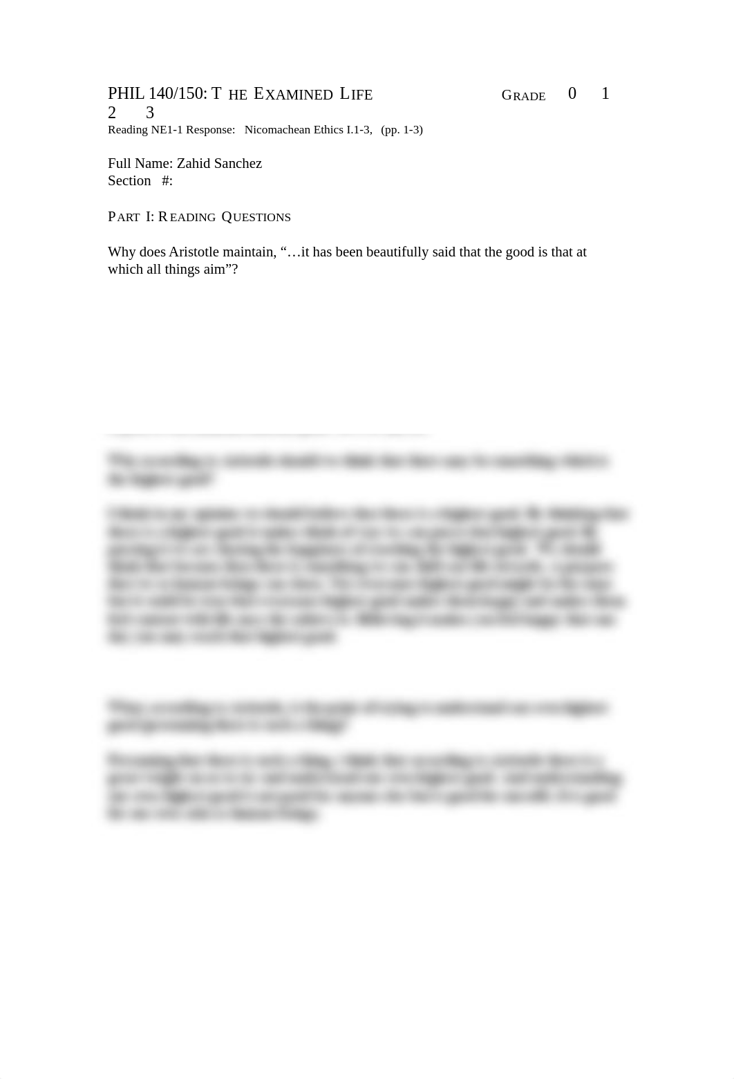 Reading NE1-1 Response (Aristotle NEI 1-3) PDF COMPLETED.pdf_d6nhi4xs0iw_page1