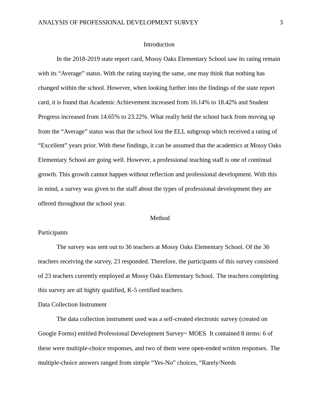 EDUC 524 Analysis of Professional Development Survey_Rouse.docx_d6ntywzk1gv_page3