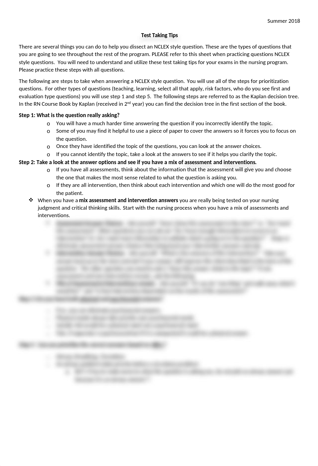 Test taking Strategies Summer 2018.docx_d6nyyyl0kso_page1