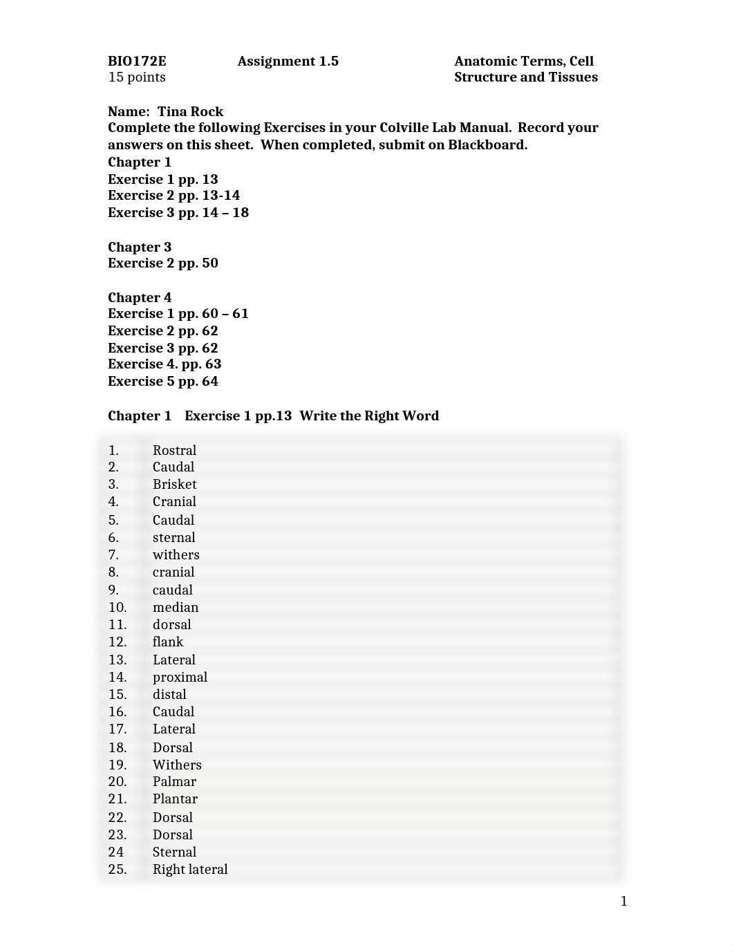 BIO 172E ASSN 1.5  Anatomic Terms, Cell Structure and Tissues.docx_d6o7h4bdmd2_page1