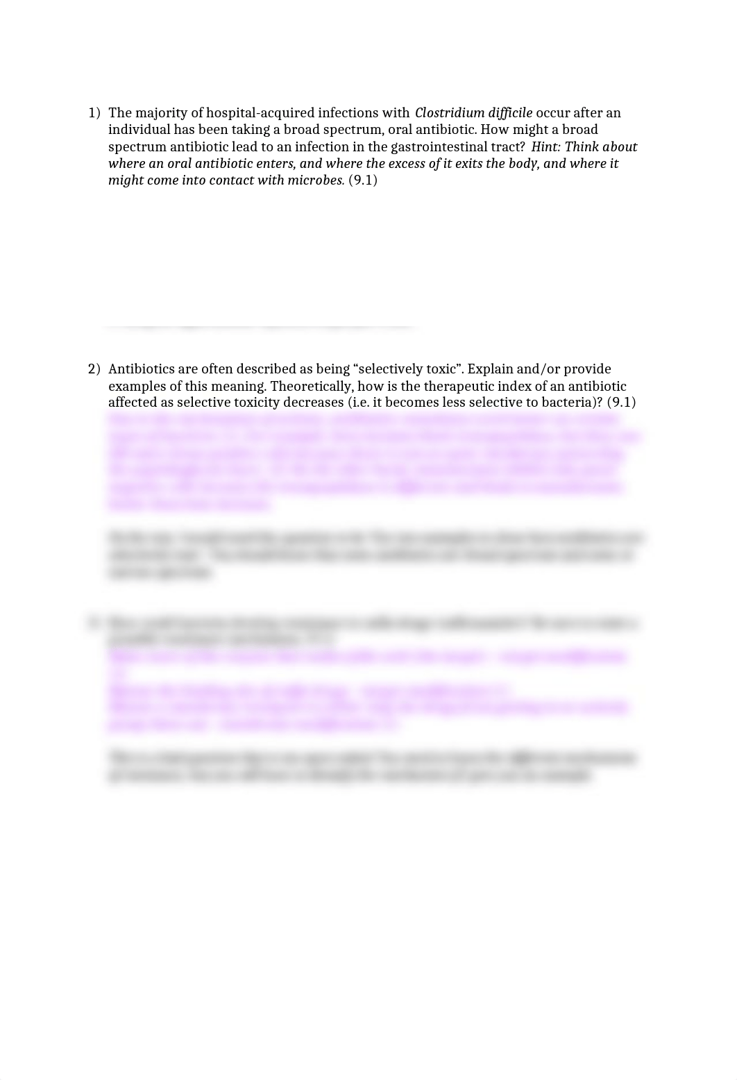 Antibiotics and Genetic Transfer - Guiding and Review Questions Answers.docx_d6oce6lznxf_page2