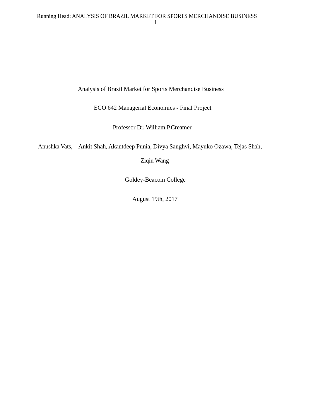 ECO 642_Analysis of Brazil Market for Sports Merchandise Business_Group 5.docx_d6ofjl1rpzw_page1