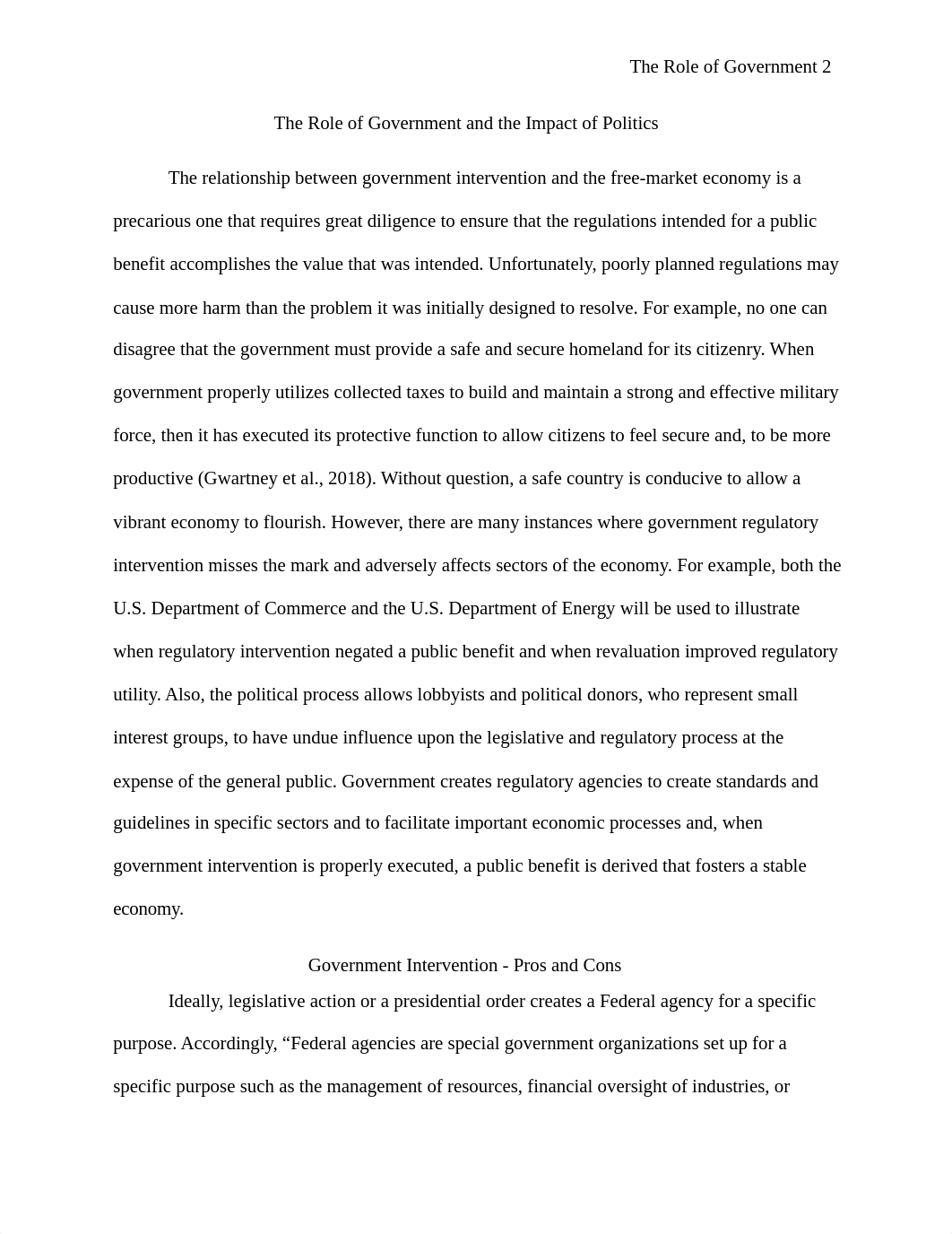 The Role of Government and the Impact of Politics.docx_d6ohmqcre5e_page2