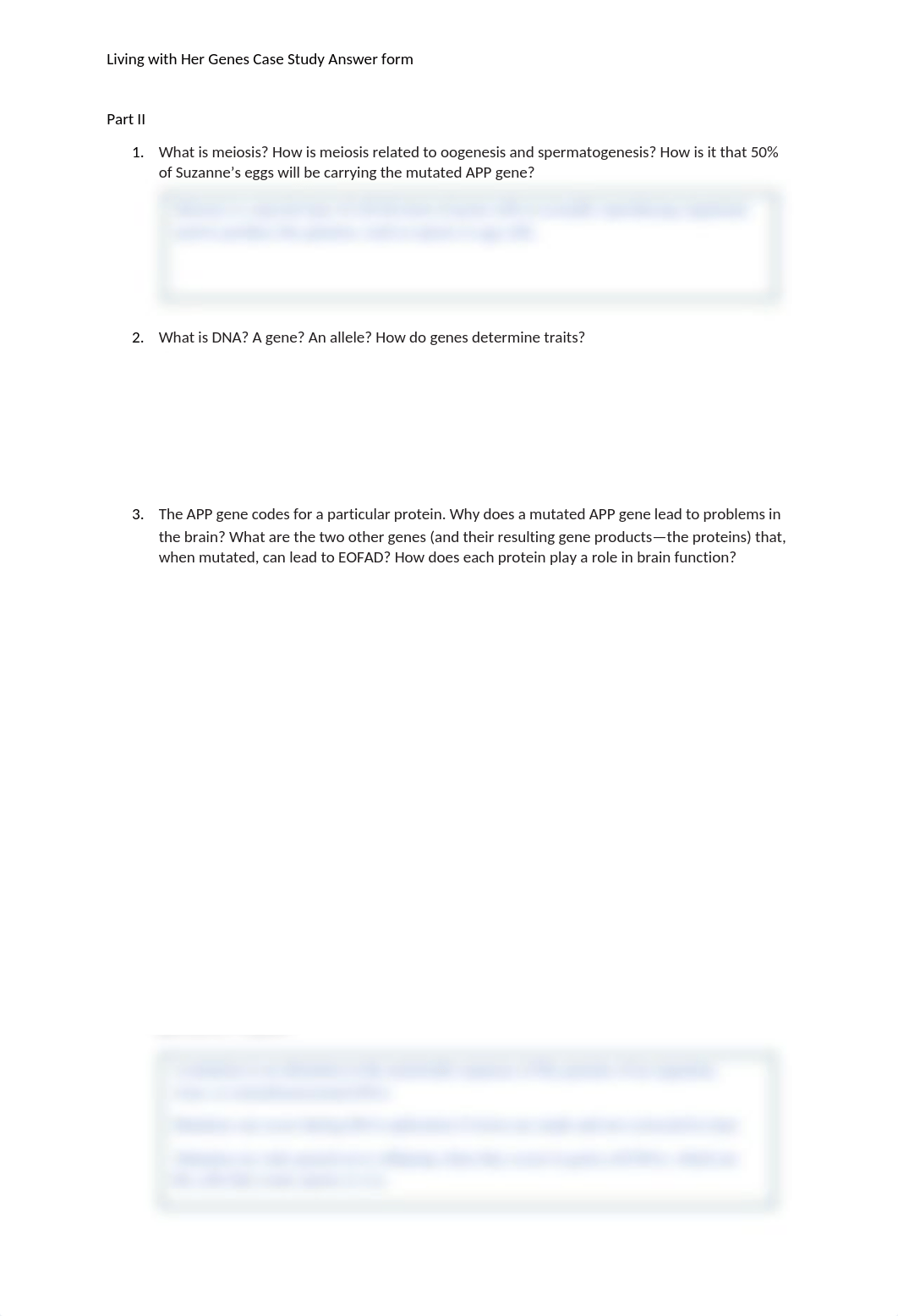 Living with Her Genes Case Study Answer form.docx_d6oi0uzg2jy_page1