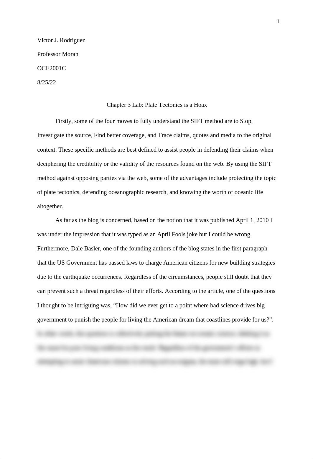 OCE2001C - Chapter 3 Lab_ Plate Tectonics Is A Hoax .docx_d6olnx4kjox_page1