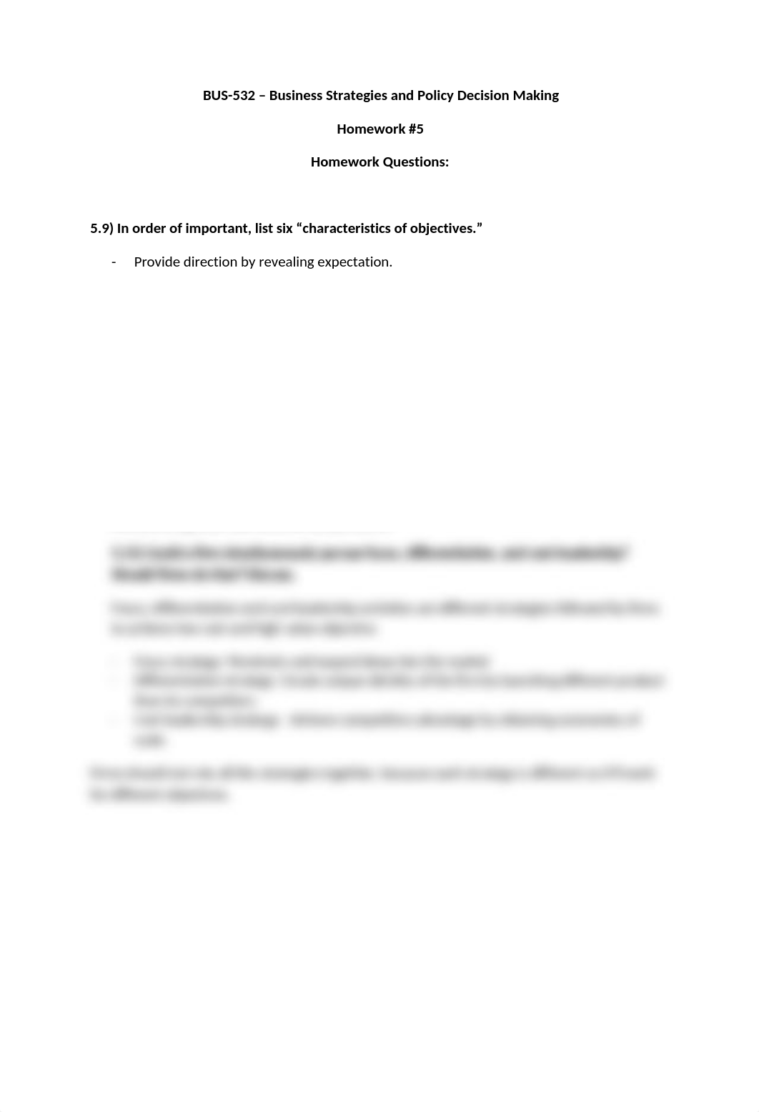 BUS-532 - Business Strategies and Policy Decision Making #2_d6p1wqd2f5m_page1