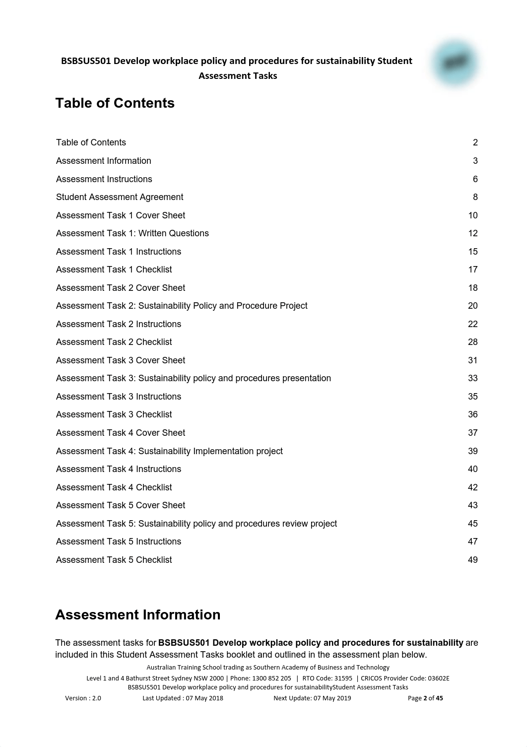 bsbsus501-student-assessment-tasks-pdf-free (2).pdf_d6p396y7589_page2