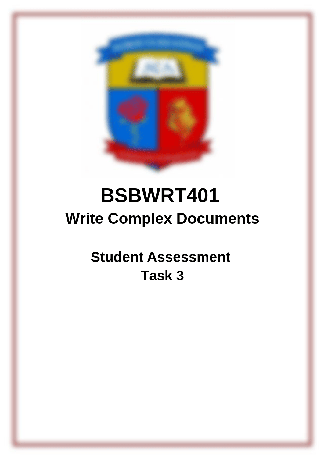 BSBWRT401 Assessment Task 3.docx_d6p8c0oxb8d_page1