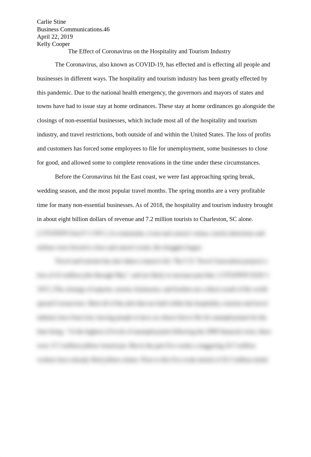 The Effect of Coronavirus on the Hospitality and Tourism Industry.docx_d6pebp8rks3_page1